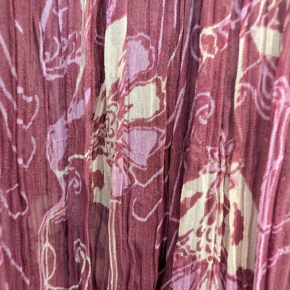 Free People Daisy Fields Floral Sheer Top / Duster Size: XS - Picture 10 of 13